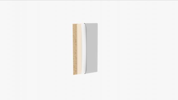 Foto CONJUNTO PANEL ACOLCHADO 120x160x40