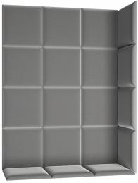 CONJUNTO PANEL ACOLCHADO 120x160x40