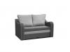 Foto SOFÁ CAMA PEQUEÑO 2 PLAZAS 140 CM SAMBA GRIS/GRIS OSCURO