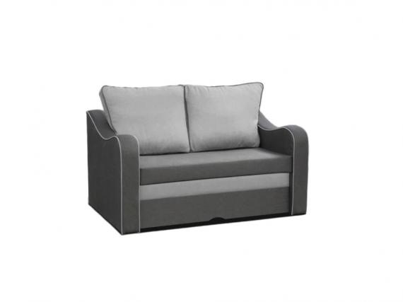 Foto SOFÁ CAMA PEQUEÑO 2 PLAZAS 140 CM SAMBA GRIS/GRIS OSCURO