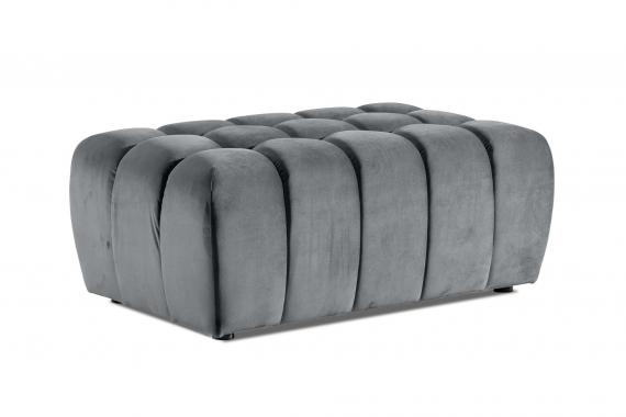 Foto Puf de salón-gris - LAZARO