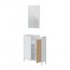 Photo Entryway unit 2 drawers + mirror 77x91x24 cm REF: 0E6748A - TEMPUS