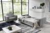 Photo Set 3 + 1 sofa bed + armchair - dark gray - 235 cm - ASGARD