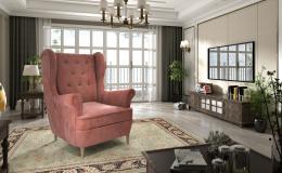 Sillón - rosa AROS 1F