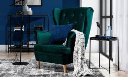 Sillón - verde oscuro AROS 1F