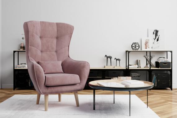 Foto Sillón - ARTI, Rosa