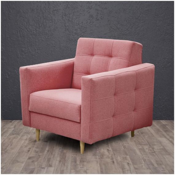 Foto Sillón estilo escandinavo - Godivo, Rosa