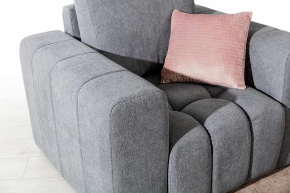 Foto Sillón-gris claro - LAZARO