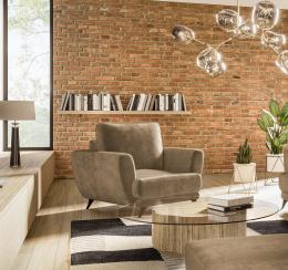 Sillón - MEGIS, Marrón Claro