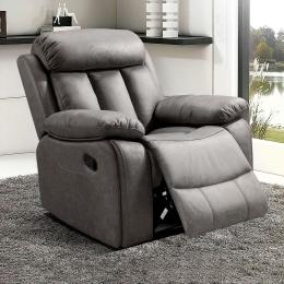 SOFA 1P RELAX TAP.JADE MOD.MADRID 2 MARENGO