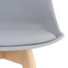 Photo Chairs (Pack of 4 chairs) - FINA, gray