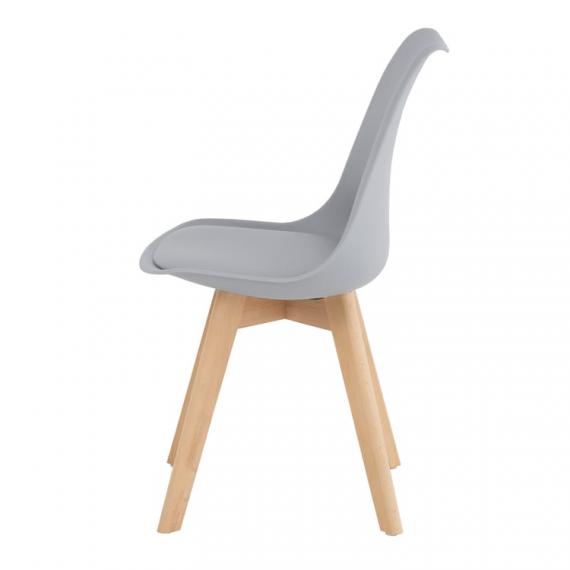 Photo Chairs (Pack of 4 chairs) - FINA, gray