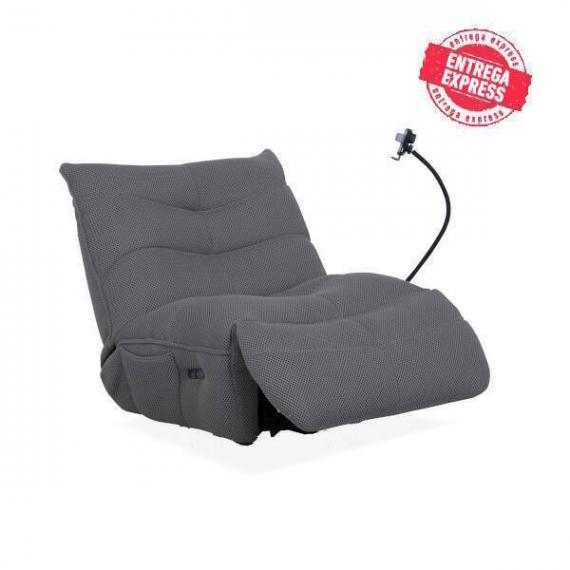Foto Sillon relax eléctrico - DAMIAN, Gris