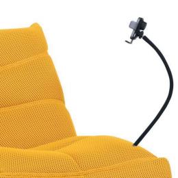 Sillon relax eléctrico - DAMIAN, Amarillo