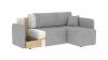 Foto SOFÁ CAMA CON ARCÓN 206 CM X 150 CM HADSON GRIS OSCURO