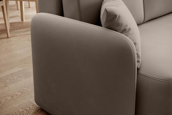 Foto SOFÁ CAMA CON ARCÓN 206 CM X 150 CM HADSON BEIGE