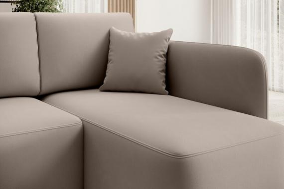 Foto SOFÁ CAMA CON ARCÓN 206 CM X 150 CM HADSON BEIGE