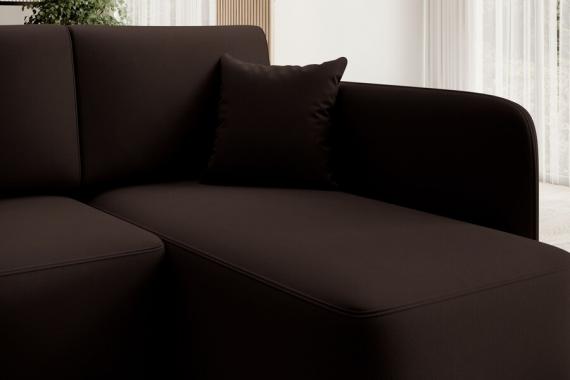 Foto SOFÁ CAMA CON ARCÓN 206 CM X 150 CM HADSON MARRÓN