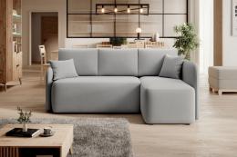 SOFÁ CAMA CON ARCÓN 206 CM X 150 CM HADSON GRIS CLARO