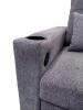 Photo Sofa 2 beds + 2 storage compartments + USB + Type-C + cup holders - 406cm x 130cm - COSTA U XXL