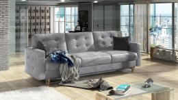 3-seater sofa bed - Gray - 235cm - ASGARD