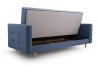 Photo 3-seater sofa bed - GODIVO, Pink, 210cm