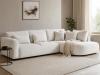 Photo Sofa 300 cm x 185 cm Cream - JACOBS L