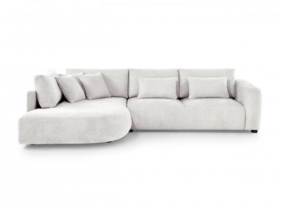 Photo Sofa 300 cm x 185 cm Cream - JACOBS L