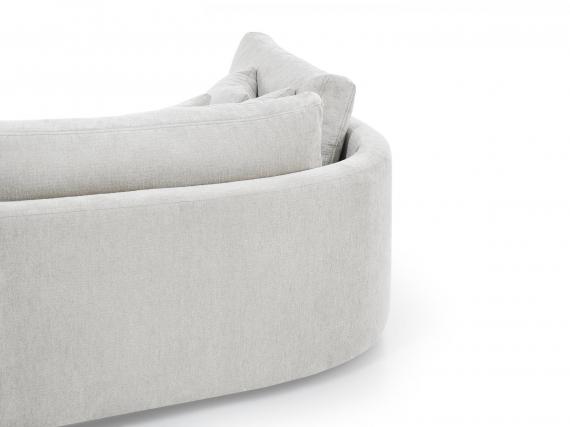 Photo Sofa 300 cm x 185 cm Cream - JACOBS L