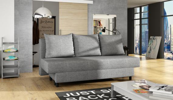 Foto SOFÁ CAMA EXTRAIBLE 190 CM AMAZA GRIS