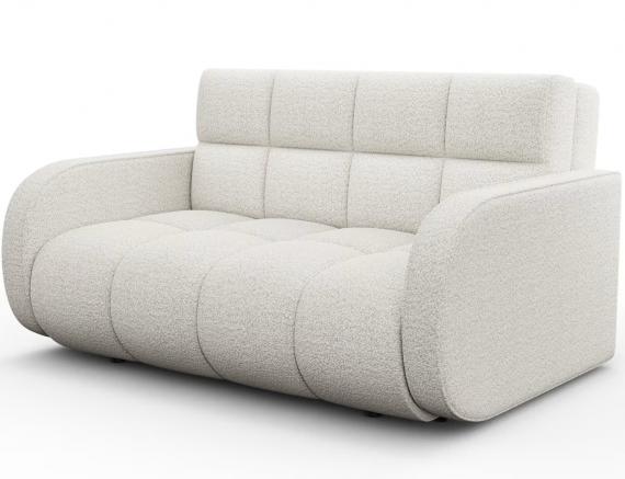 Foto SOFÁ CAMA PEQUEÑO 2 PLAZAS 155 CM DEVERIO BLANCO