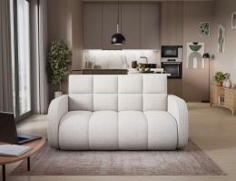 SOFÁ CAMA PEQUEÑO 2 PLAZAS 155 CM DEVERIO BLANCO