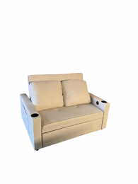 Sofá cama 2 plazas moderno+USB+type-C+portavasos-140cm - Costa R