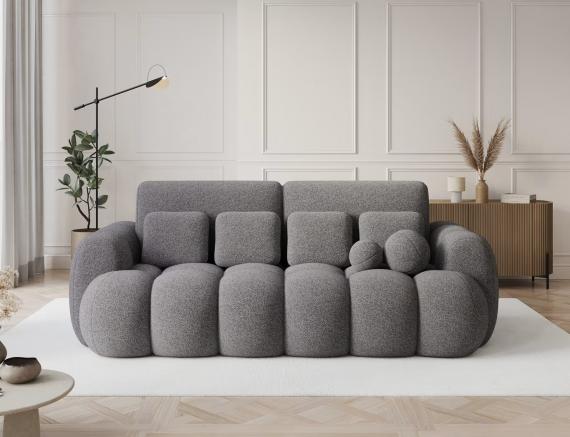 Foto Sofá cama 256 cm - gris -  COTONN