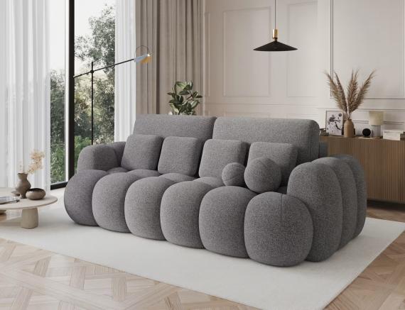 Foto Sofá cama 256 cm - gris -  COTONN