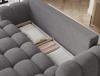 Foto Sofá cama 256 cm - gris -  COTONN
