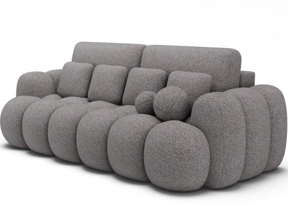 Foto Sofá cama 256 cm - gris -  COTONN