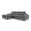 Foto SOFÁ CAMA CON ARCÓN 270 CM X 175 CM MILAN GRIS OSCURO