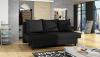 Photo Sofa bed - Amaza, black, 190 cm