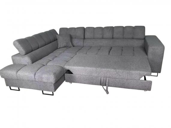 Photo Sofa bed + storage - 271x202 - White - DUBAI L