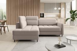 Sofá cama+arcon, beige, 208x160 OFERTA - BAREA