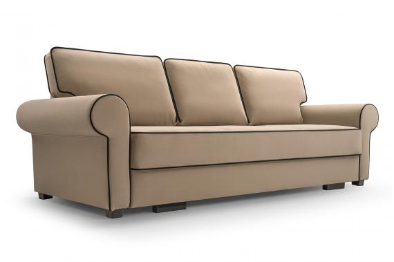 Photo Sofa bed - Beti, Beige, 246 cm