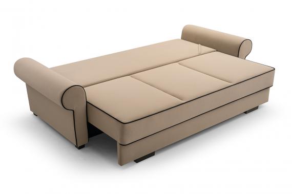 Photo Sofa bed - Beti, Beige, 246 cm