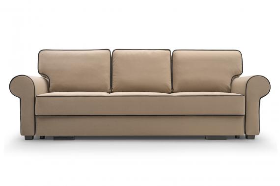 Photo Sofa bed - Beti, Beige, 246 cm