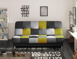 SOFÁ CAMA PLEGABLE COMPACTO 192 CM CAYO MOSTAZA