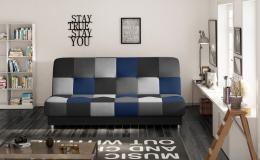 SOFÁ CAMA PLEGABLE COMPACTO 192 CM CAYO AZUL