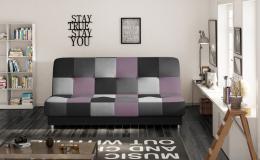 SOFÁ CAMA PLEGABLE COMPACTO 192 CM CAYO LILA