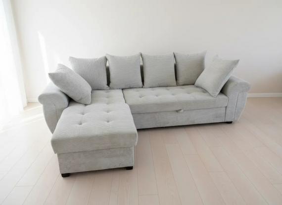 Photo Porto L Sofa Bed with Chaise Longue – Modern Style, Luxury Comfort, and Reversible Versatility