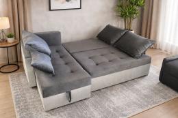 Sofá Cama Chaise Longue Reversible  KOS  – Estilo Nórdico y Funcionalidad Inteligente
