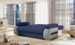 Classic sofa bed reinvented with modern design 202 cm - Laura, Blue
